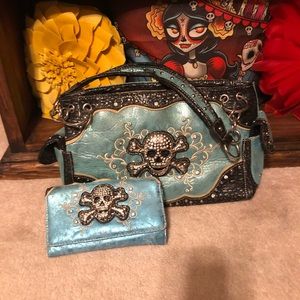 Skull purse